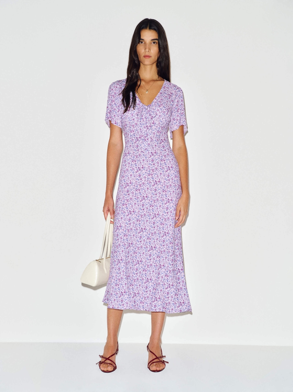 Reformation Tyra Midi Dress